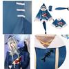 Get Hololive Gawr Gura Cosplay Costume Shark Jacket Outfit With Fish Tail Role Play