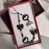 KKBEAD Love Beaded Phone Chain Pendant - Girls' Bow, Japanese & Korean Style Lanyard