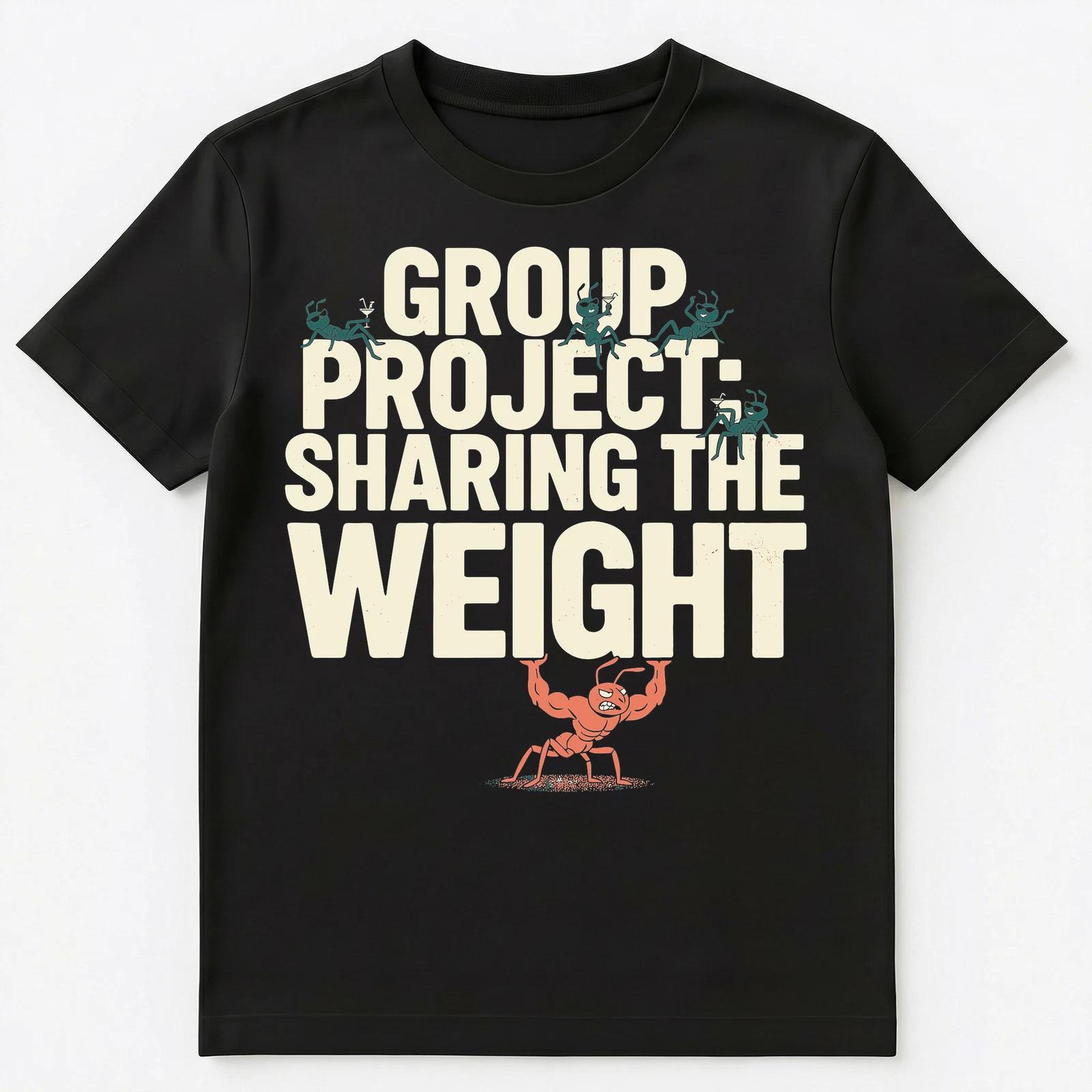

Group Project Participant Unequal Effort Ant Office Work Unisex T-Shirt S