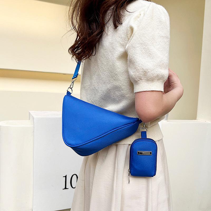 

Women s bag, child and mother bag, two-piece bag, new shoulder bag, fashion trend messenger bag синий