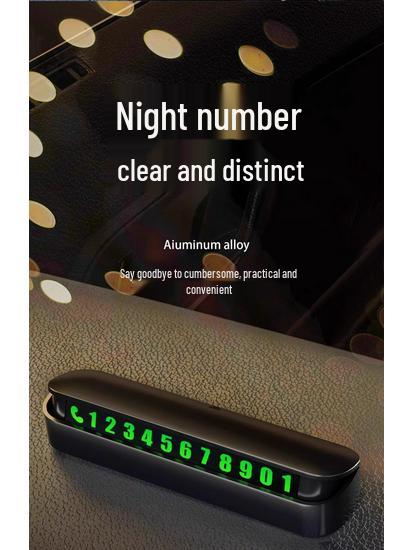 Gizlilik Korumalı Parlayan Geçici Park Numarası