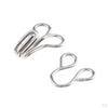 200 Hooks And Eyes, Bra Closure Buttons Eyelets For Sewing Clothes