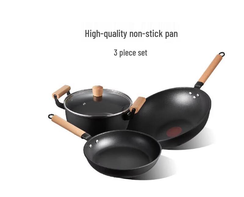 Royalstar Auspicious 3-Piece Cookware Set