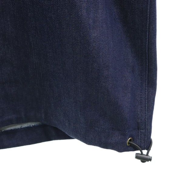 Brand new HB Big Hood Silky Denim Mod coat XL Long coat Denim jacket Men's Used