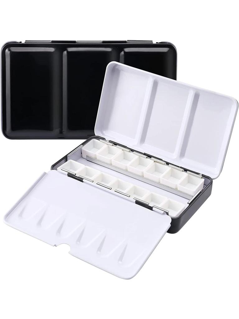 Bview Art Hot Selling Empty Watercolor Tins Palette Paint Case