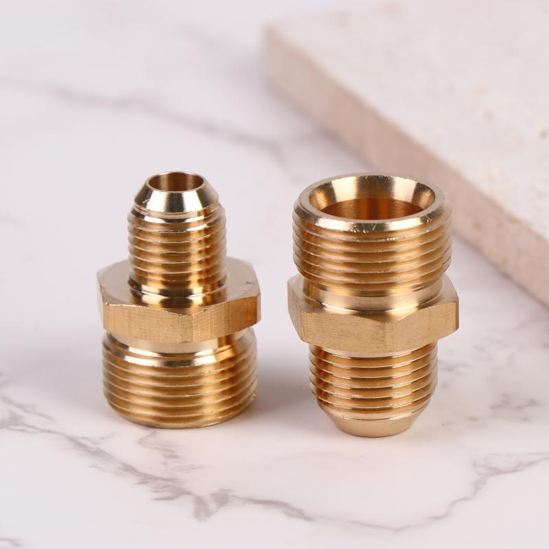 2Pcs Pressure Washer Adapter M22 X 1.5 Male Thread To G1/4 Inch Male Connector Brass Coupling Reducer Hose Connector Adapter For