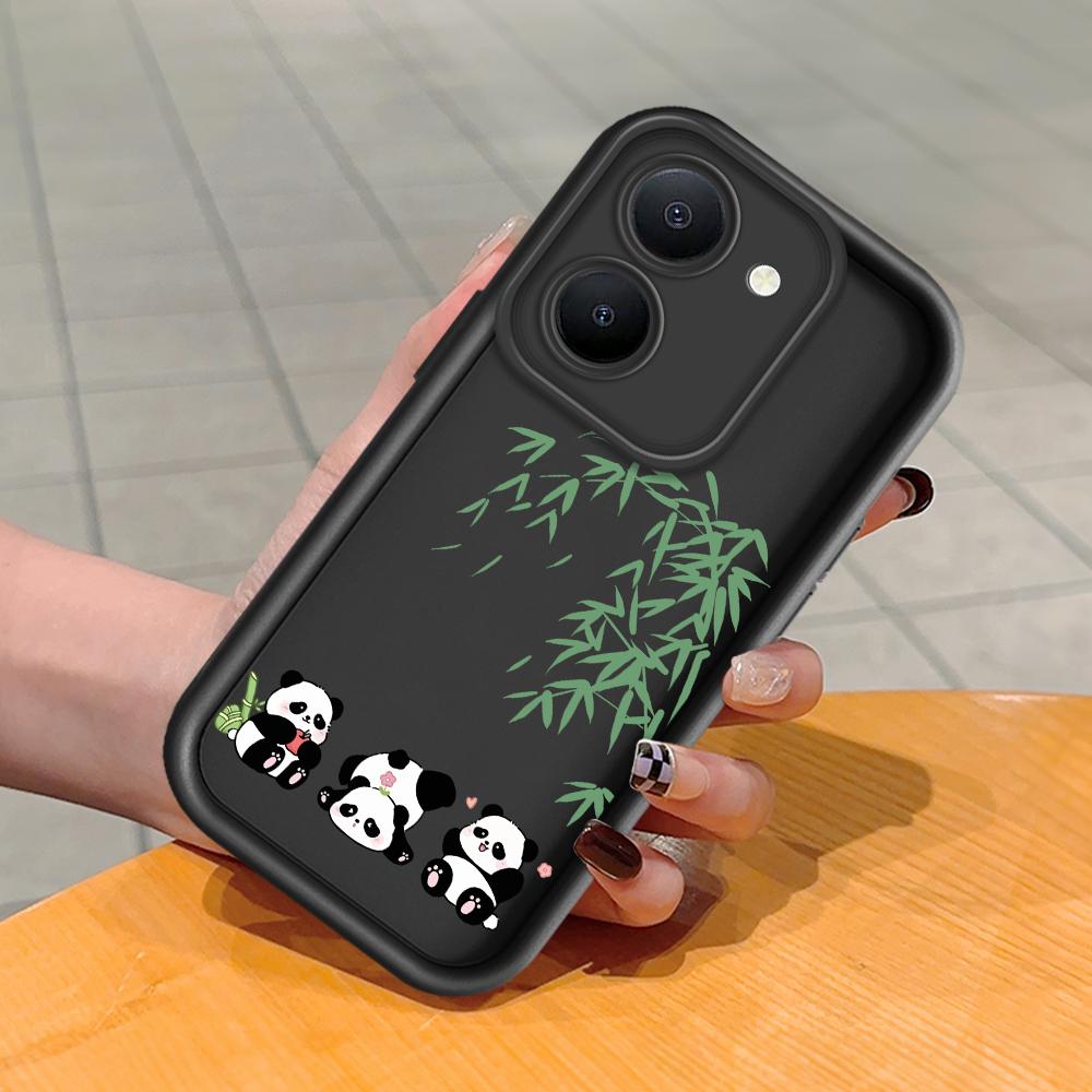 Weiches Silikon-Quadratleiter-Druckmuster-Telefongehäuse Vollständige Abdeckung Kamera Stoßfeste Schutzgummihülle für Vivo