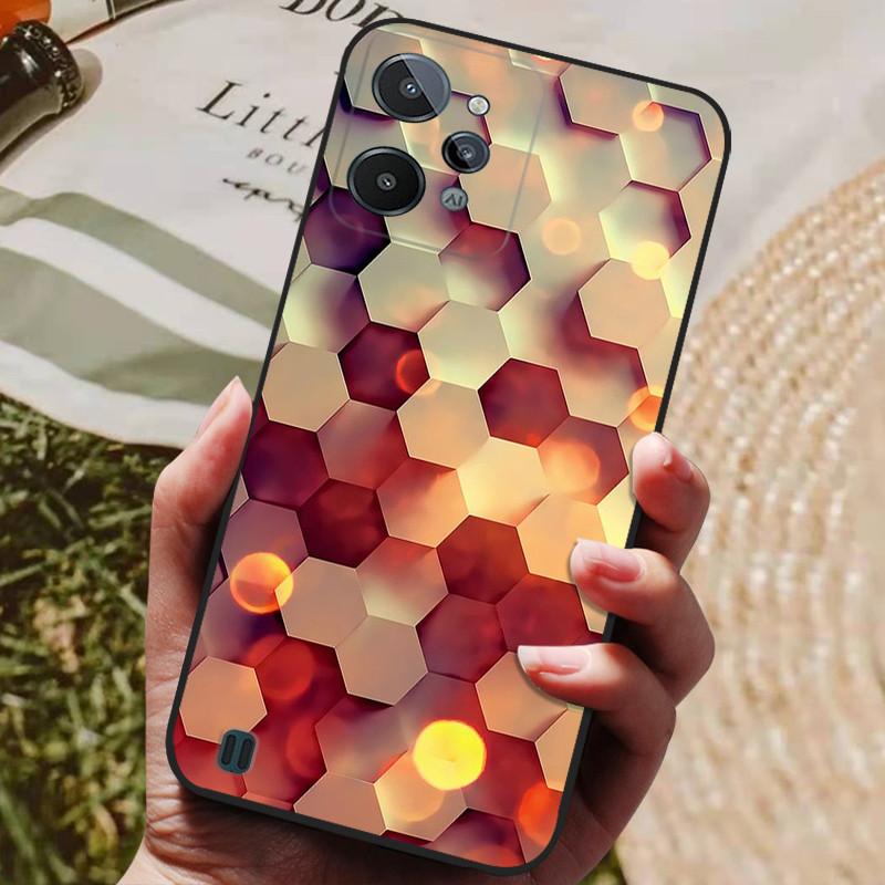 For Realme C31 4G Case C 31 Shockproof Silicone TPU Soft Back Cover For OPPO Realme C31 Phone Case Marble Coque RealmeC31 Fundas