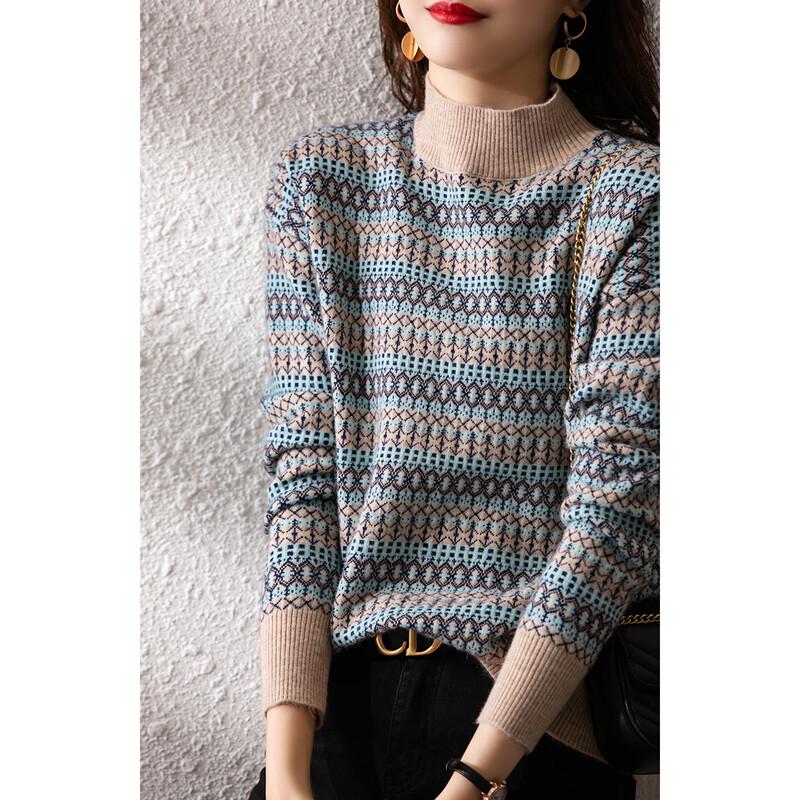 Firstview Women's Urban Casual Long Sleeve Sweater