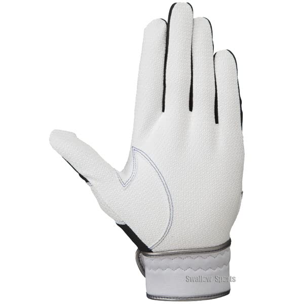 Mizuno Baseball Batting WILLDRIVE MIZUNO Navy x Red x Size M Gloves, BLUE, Ambidextrous, 1EJEA245, (14), Silver, Ambidextrous, (24-25cm)