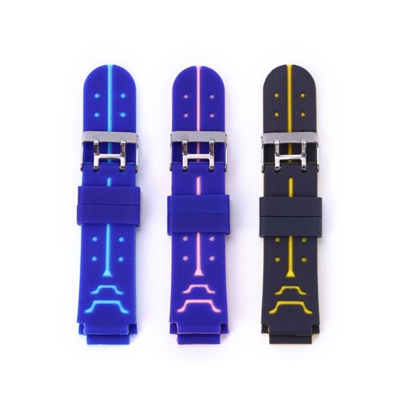 Children Watch Strap 16mm Width Watch Belt Child Watch Belt Replacement Two Color Watch Attachment for Boy & Girls
