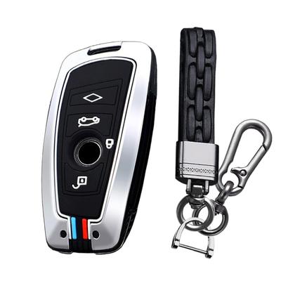 BMW Dedicated Key Case, Key Cover, Key Holder, Silicone Alloy, Scratch Resistant, Genuine