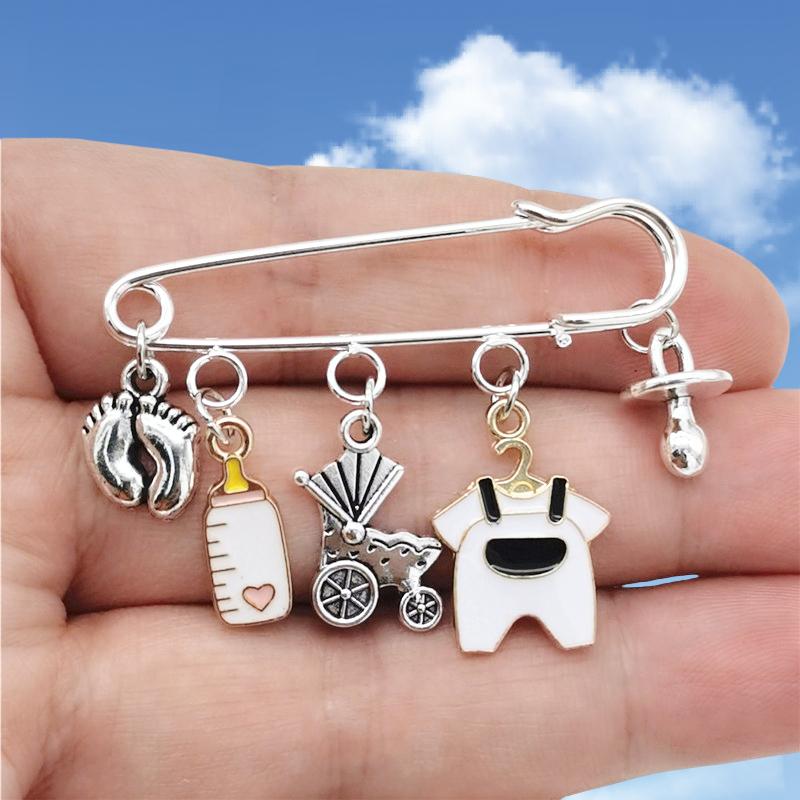 Baby Charm Brooch New Mom Jewelry Pin Mother's Day Gift for Women