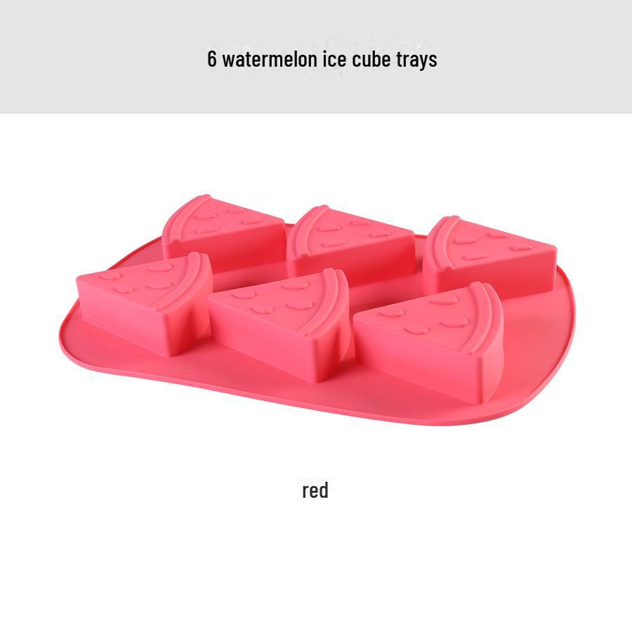 

Силиконовая форма для льда своими руками с фруктовыми фигурками: Клубника, Арбуз, Ананас Rose Red