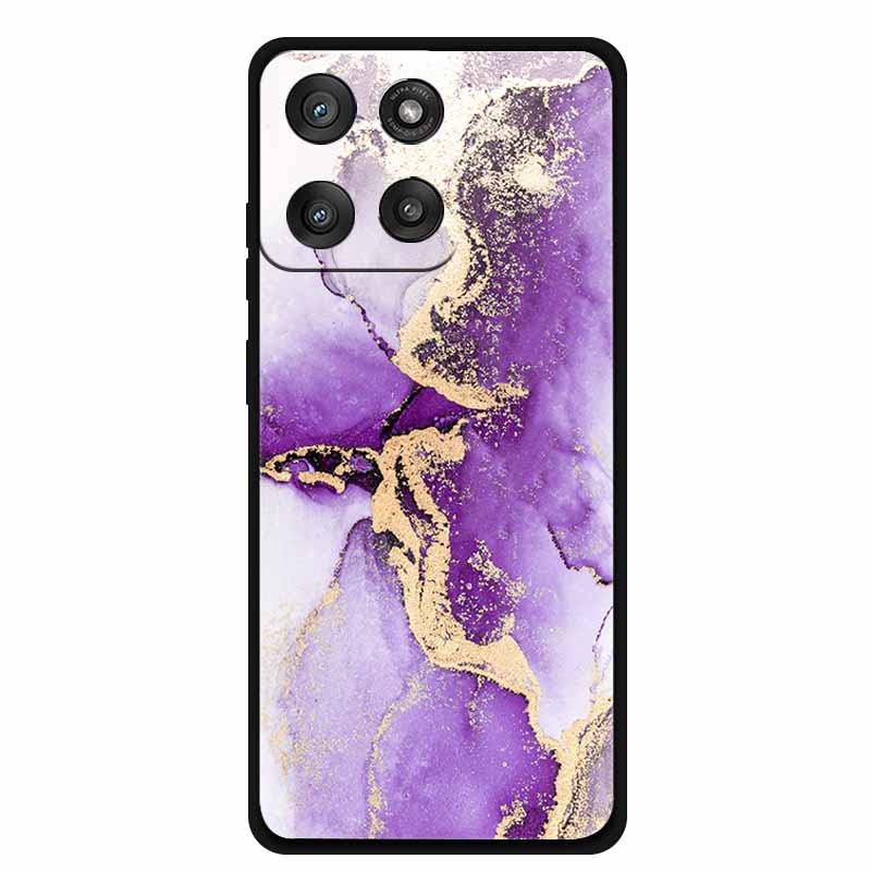 For Motorola Edge 60 Stylus Case Marble Painted Silicone Back Cover Case for Edge 60 Stylus Case Back Coque Edge 60 Stylus Cases