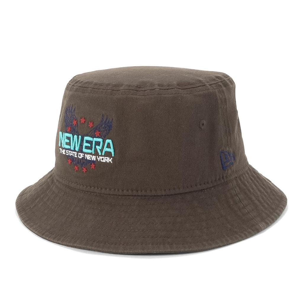 NEW ERA Bucket Hat Bucket01 15125287 NER37G7063 Walnut Stretch Cotton Washable M/L