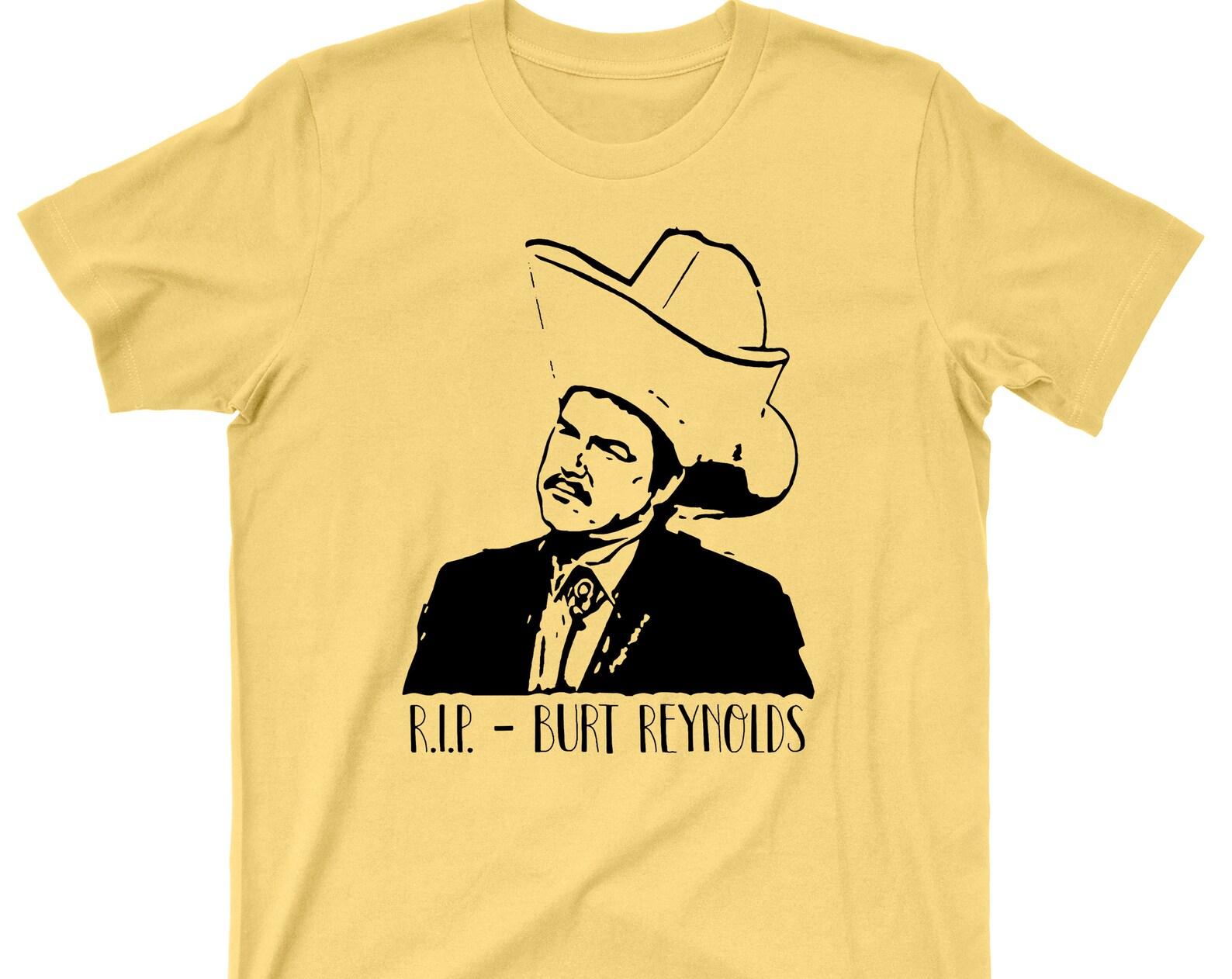 R.I.P. Burt Reynolds T Shirt - Turd Ferguson It s A Funny Name Big Oversized Hat Graphic TShirt S