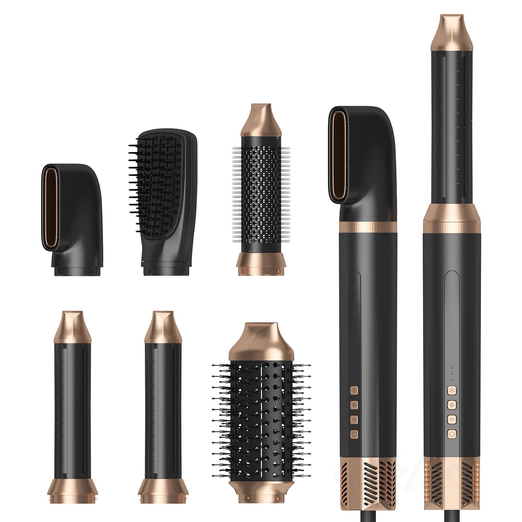 

New Multifunctional Hot Air Comb High-speed Hair Dryer US