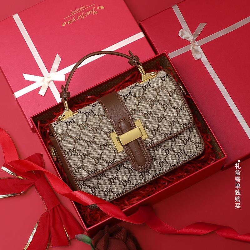 Bag Women's New Messenger Bag Women's Bag Handbag Premium Texture Niche Versatile Shoulder Bag