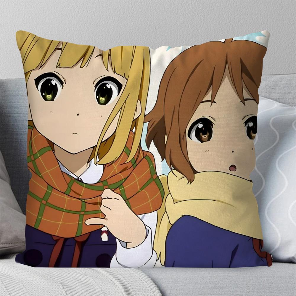 

1pc Animation Tamako Market Pillow Case Square Pillow Bedroom Sofa Leisure Comfort Cushion Car Living Room Home Decoration 40X40 16x16Inch