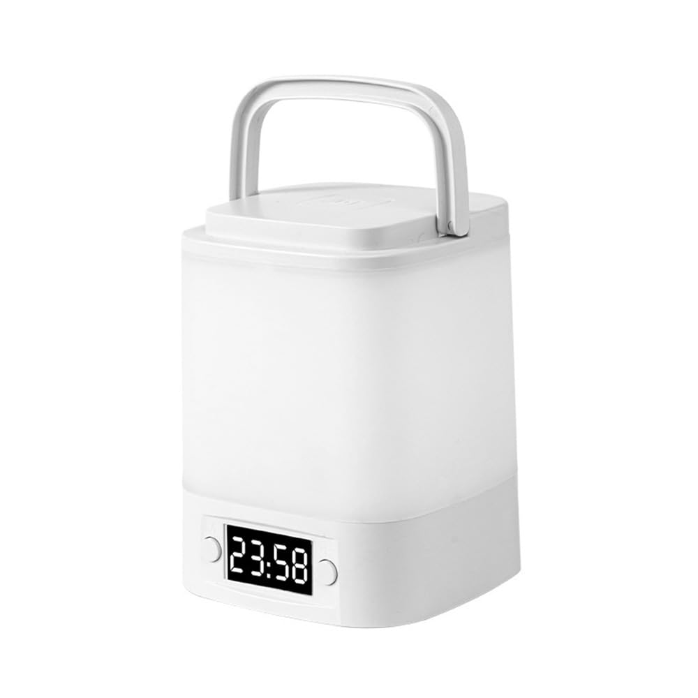 Bedside Night Light, 3 Color Modes, Stepless Dimming, Touch-Controlled Remote, USB Rechargeable, Timer, Ambient Lighting, Nursing Light, Handy