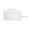 Car Stainless Steel Cosmetic Mirror Vanity Mirror Self Adhesive for Car Use