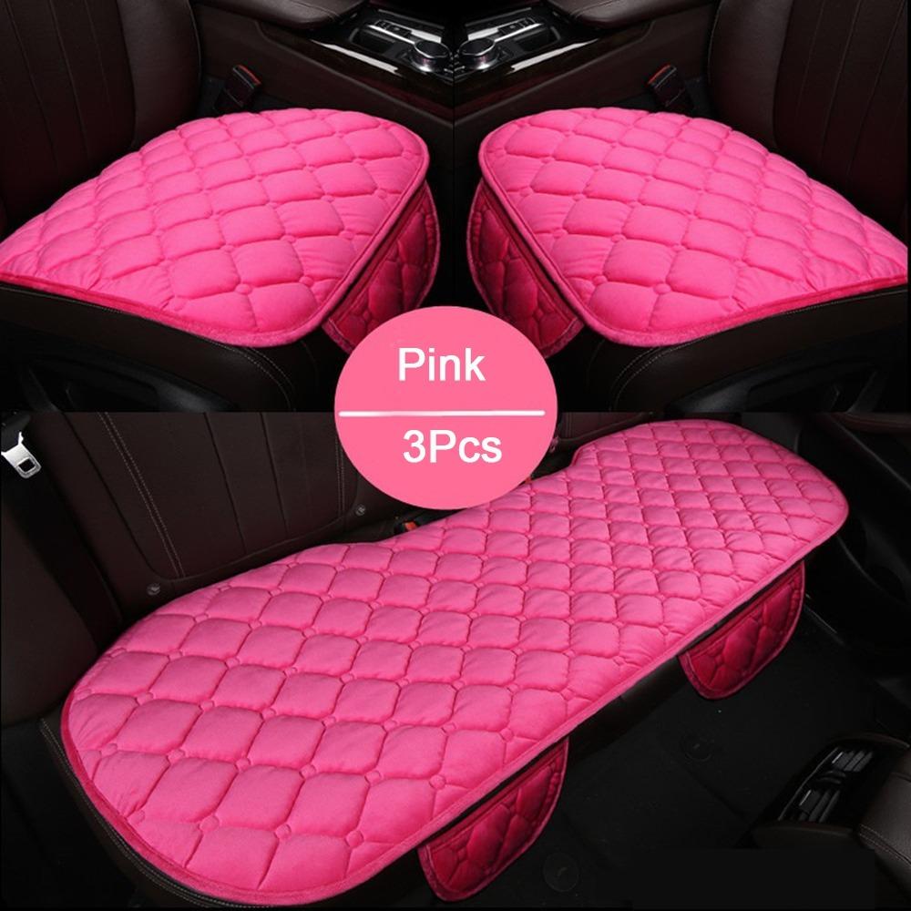 Plush Winter Car Seat Cover Anti-slip Auto Protector Mat Practical Auto Seat Cushion  Van