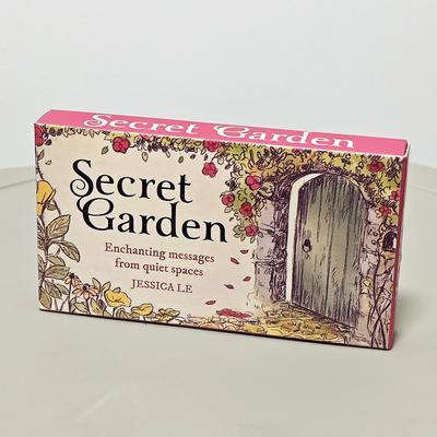 10.5*6cm Secret Garden 40 Charming Cards Contains Small Signs and Encouragement Imbued with Magic From The Garden