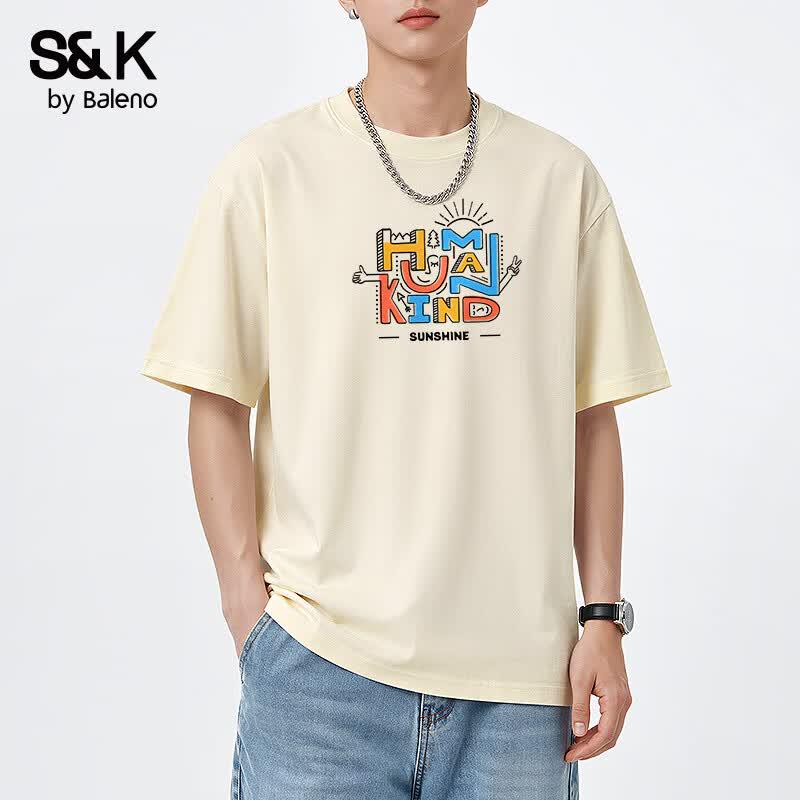 Baleno SK Men s Short Sleeve Cotton T-Shirt 3XL