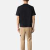 Stone Island Ss25 Compass Patch Ribbed Crew Neck Short Sleeve T-Shirt Men Tops Black K1S152100034-V0029