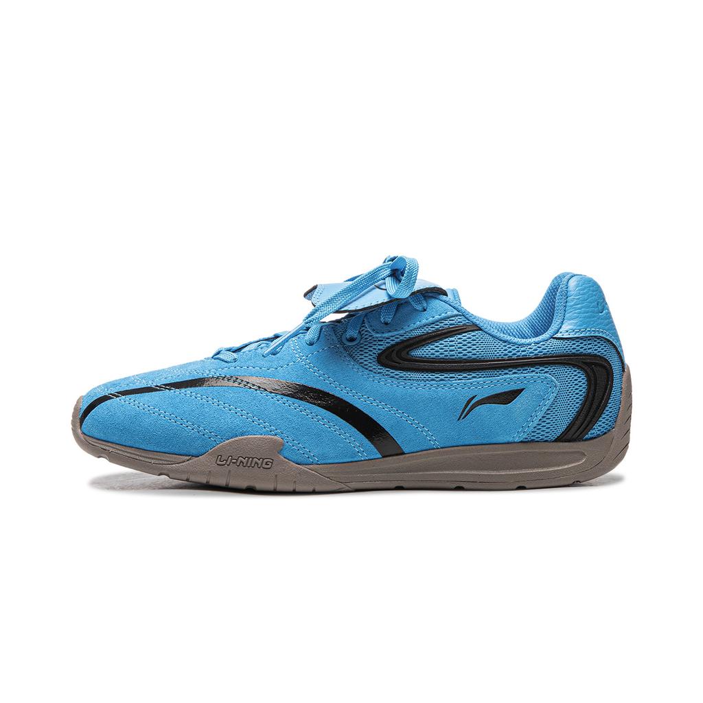 Li Ning Film Pulse Rutschfest, Abriebfest, Leicht Niedrig geschnittene Freizeitschuhe Damen Zeit Raum Blau AGLV136-11