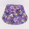 Bucket hat female European and American plants flower print pot hat summer student outdoor sunshade sun protection hat male trendy hat