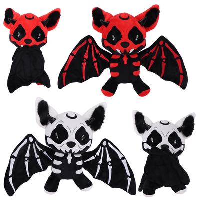 Halloween Skelett Fledermaus Plüschtier 28cm Niedliche Stofftierpuppe Heimdekoration Feiertagsgeschenk