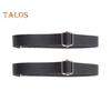 1 Pair Unisex Armband Adjustable Faux Leather 1.5CM Width Solid Color Elastic Shirt Sleeve Holder Arm Cuffs Bands Party Wedding Clothing Accessories