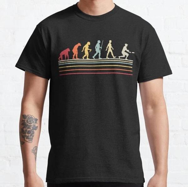 Ultimate Frisbee player Evolution Retro Best Gift Classic T-Shirt S-3XL L