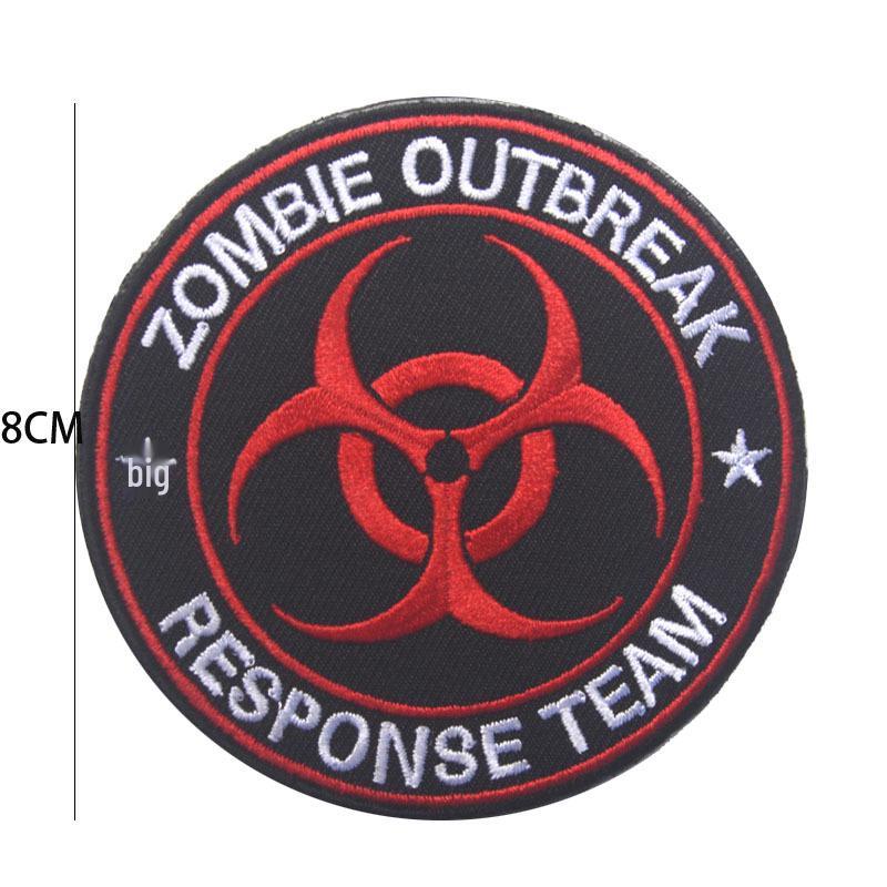 Zombie Outbreak Response Team Embroidered Velcro Patch