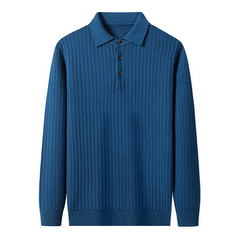Pierre Cardin Men's Polo Collar Knit Sweater