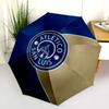 Atlético San Luis  pattern, automatic folding umbrella, portable and foldable design, 8 ribs, a Christmas or birthday gift.
