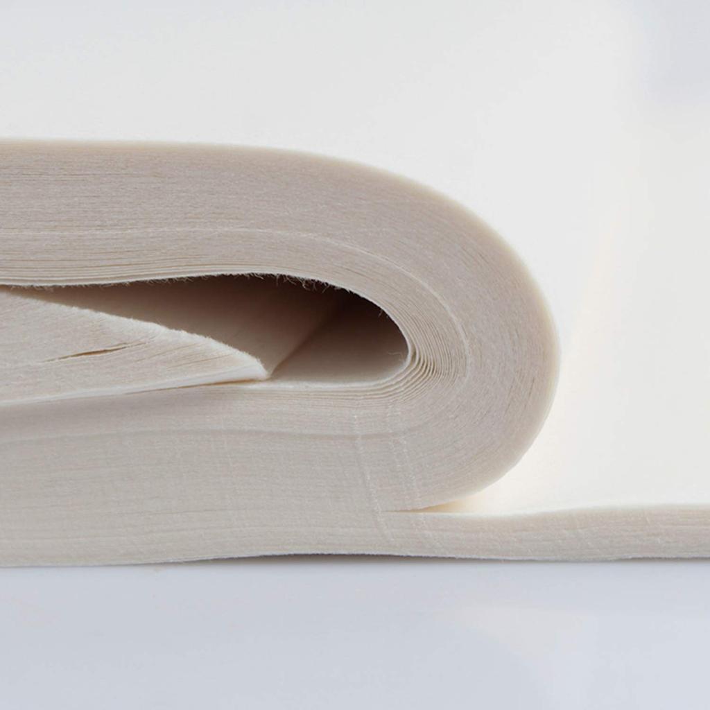 100 Blank Chinese Calligraphy Rice Paper and Painting Semi-Ripe "Xuanshi" (Calligraphy Paper, 34x138cm)