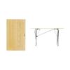 Snow Peak One Action Table LV-015TR Bamboo Folding Compact Table with Bamboo Top