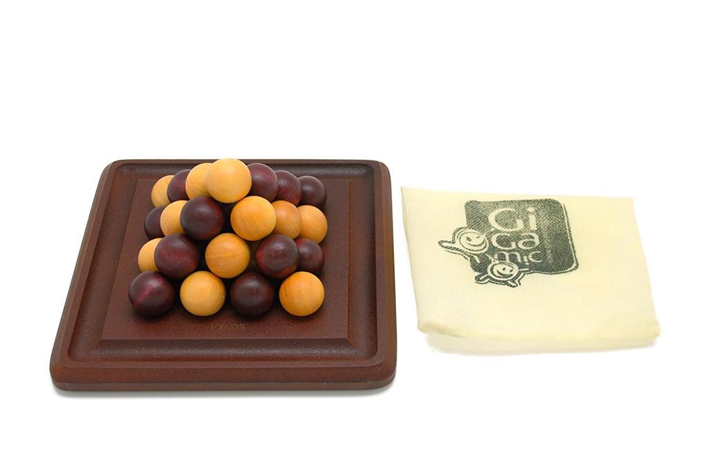 GIGAMIC PYLOS Mini Japanese Board Tabletop Educational Brain Training Toy for France [Official Distributor] Game, Game, Toy, Kids,