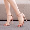 Sexy Hoge Hakken Dames Pumps Lakleer Stiletto Hakken 11CM Feest Schoenen Dames Hakken Zomer Open Teen Dames Sandalen 35-46