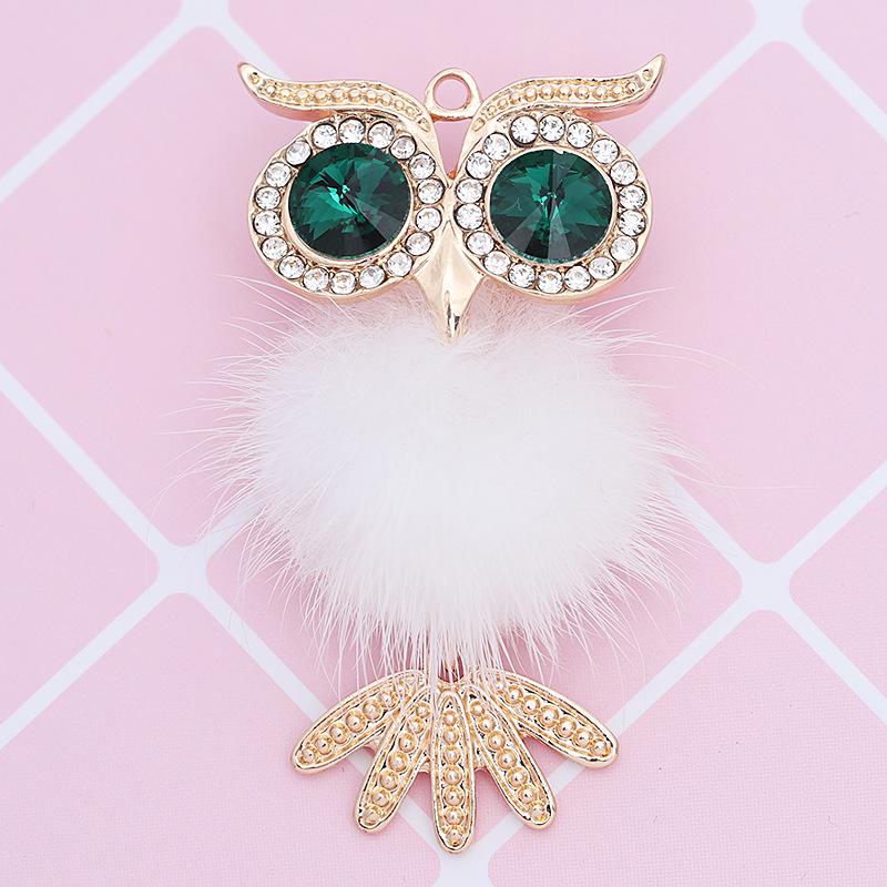 

Креативный кулон-сова со стразами для вентиляционного отверстия автомобиля Alloy