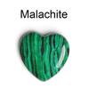 Heart-Shaped Natural Crystal Gemstone Pendant (20mm)