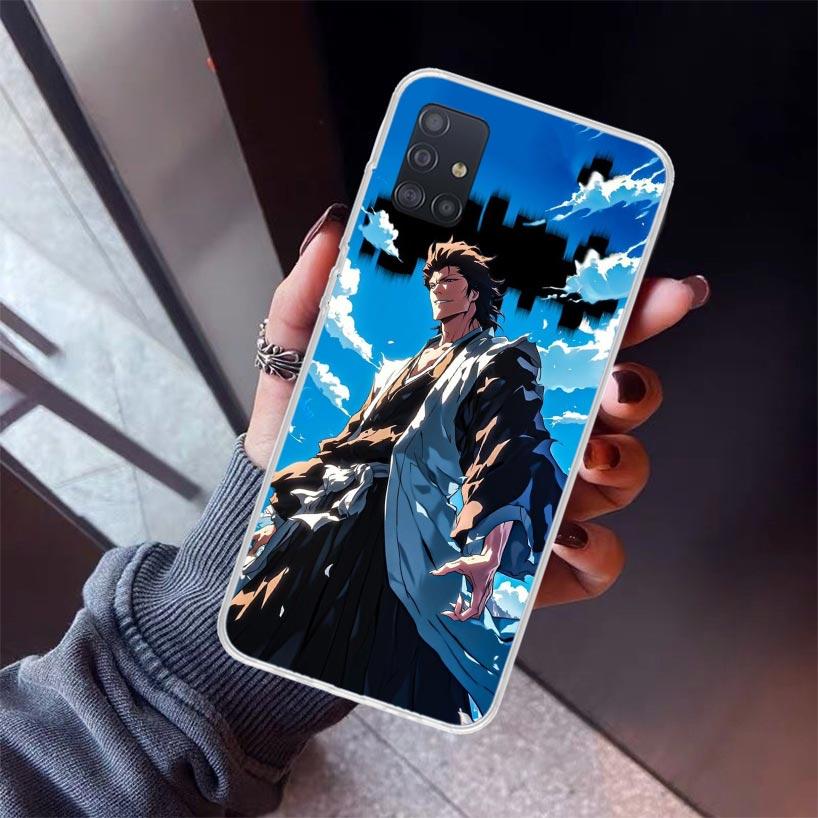 

Aizen Sousuke Bleach Phone Case For Samsung Galaxy A12 A52S A42 A32 A22 A51 A50 Note 20 Ultra 10 S10 Plus A71 A70 A31 A30 A10S G Samsung A50S