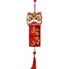 Flocking New Year Lion Dance Pendants Spring Festival Hanging Couplet  Spring Festival Supplies