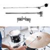 Drum Cymbal Clamp Mount Extension Arm Compatibility Cymbal Stand Accessory Rotating Clamp Suitable for Drum Set Part