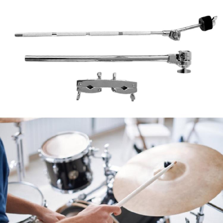 Drum Cymbal Clamp Mount Extension Arm Compatibility Cymbal Stand Accessory Rotating Clamp Suitable for Drum Set Part