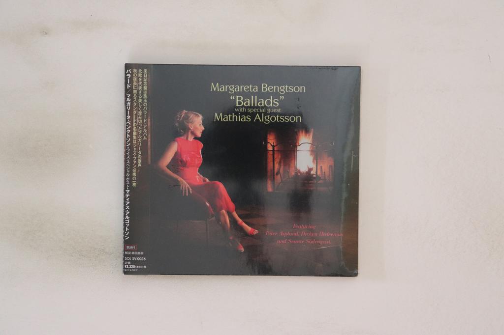 CD MARGARETA BENGTSON, SPECIAL GUEST M - Ballad SOLSV0036 SPICE OF LIFE 2016 Japan Obi Jazz Used