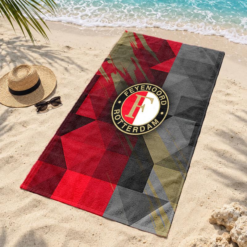 Feyenoord Rotterdam Microfiber Beach Towel Quick Dry Sand Free Lightweight Beach Towels for Travel Swimming Camping